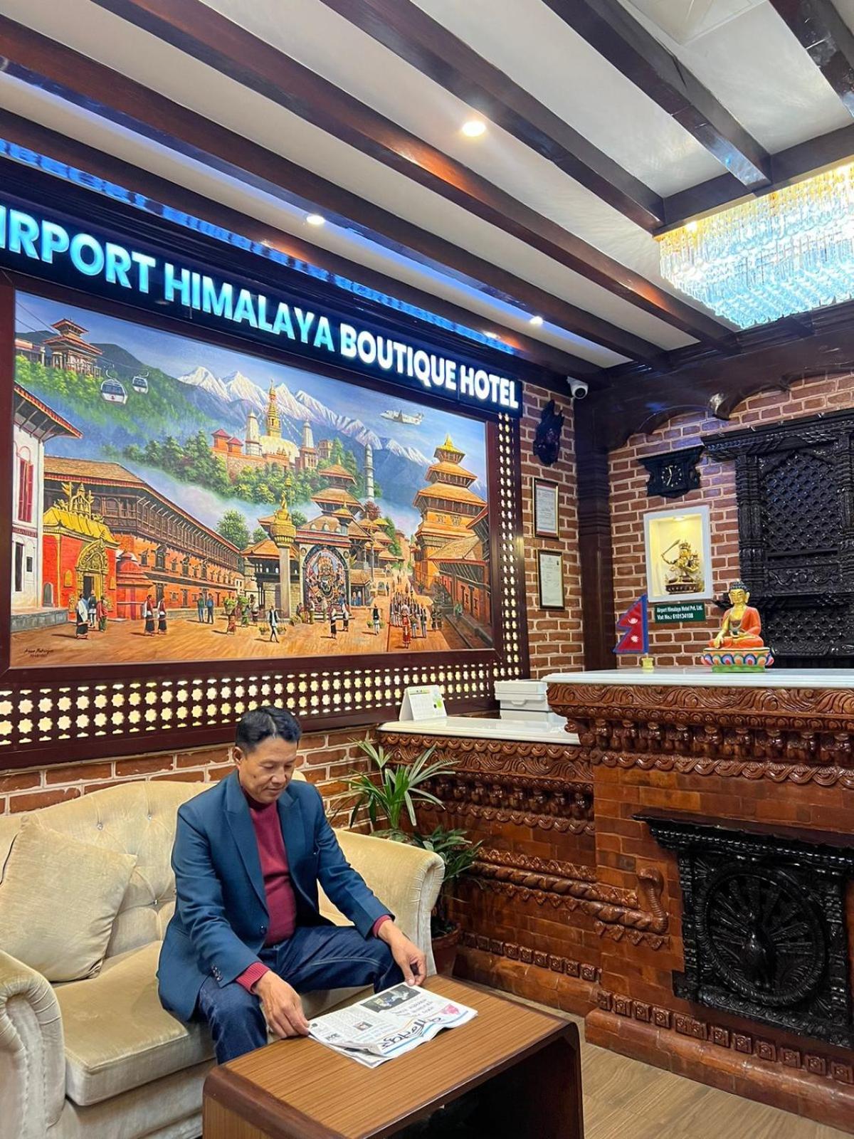Airport Himalaya Boutique Hotel Kathmandu Exterior foto